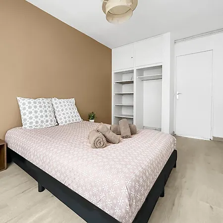 T3 Cosy Proche De La Et Parking Prive *